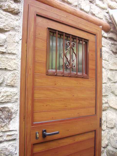 porta in alluminio